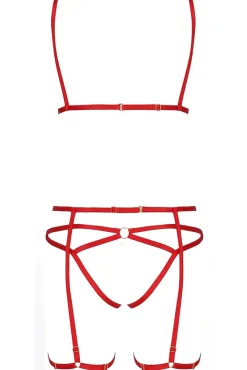 Passion Lingerie Passion Magali Set Red