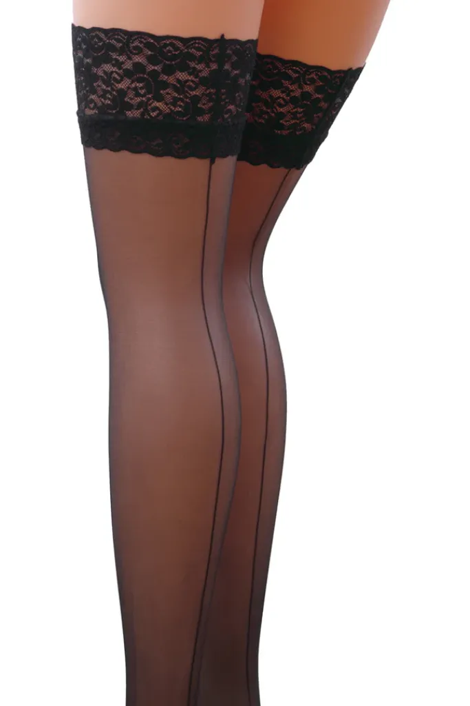 Passion Lingerie Passion Nero Black Hold-Ups ST022