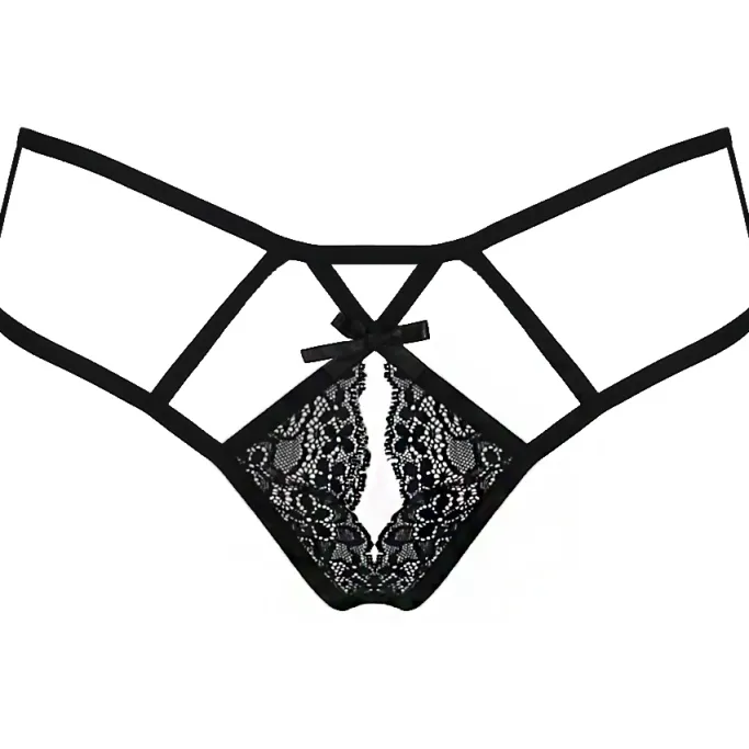 Passion Lingerie Passion Trini Thong Black