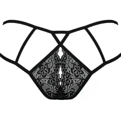 Passion Lingerie Passion Trini Thong Black
