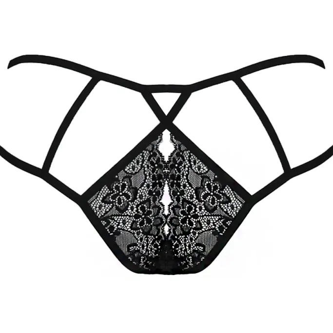 Passion Lingerie Passion Trini Thong Black