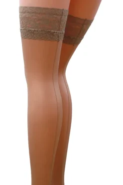 Passion Lingerie Passion Visone Bronze Hold-Ups ST022
