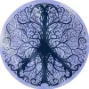 Grind Peaceful Tree Of Life Glass Chopping Board