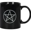 Something Different Pentagram Black Mug