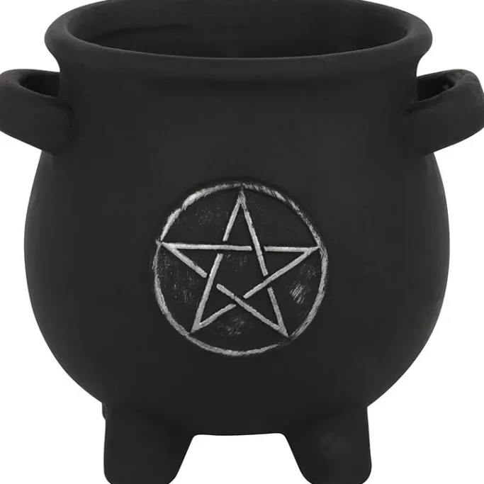 Something Different Pentagram Cauldron Plant Pots