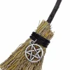Alternative Gifts Pentagram Charm Broomstick
