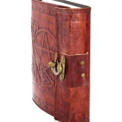 Nemesis Now Pentagram Leather Emboss Journal and Lock