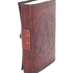Nemesis Now Pentagram Leather Embossed Journal with Lock