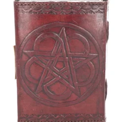 Nemesis Now Pentagram Leather Embossed Journal with Lock