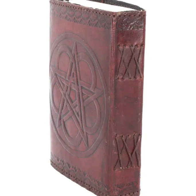 Nemesis Now Pentagram Leather Embossed Journal with Lock