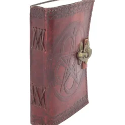 Nemesis Now Pentagram Leather Embossed Journal with Lock