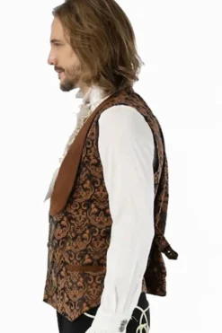 Pentagramme Aristocrat Steampunk Vest Brown