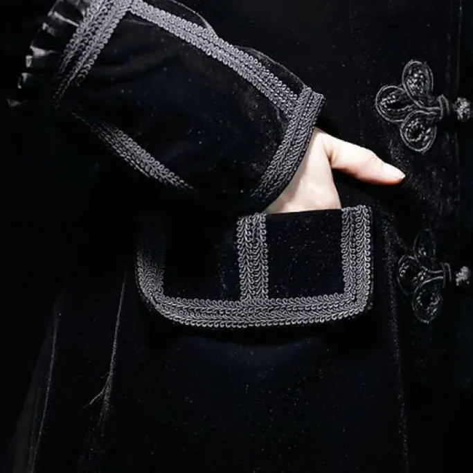 Pentagramme Velvet Coat