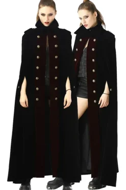 Pentagramme Velvet Gothic Cape
