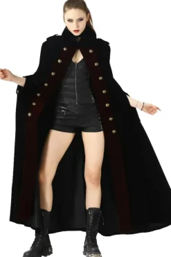 Pentagramme Velvet Gothic Cape