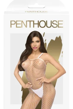 Penthouse Body Search Bodystocking White