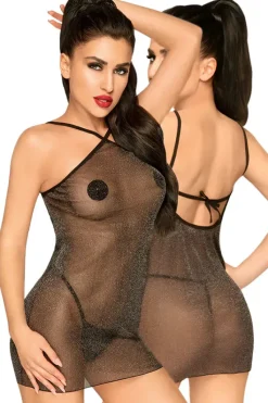 Penthouse Bombshell Black Dress