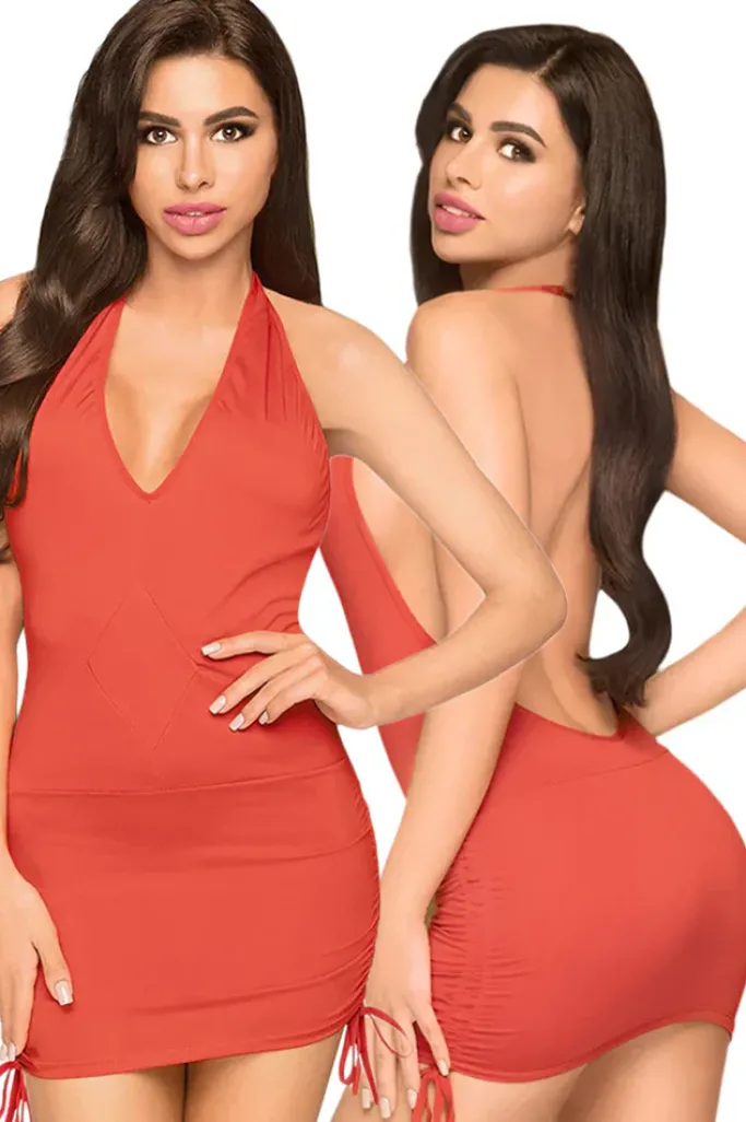 Penthouse Earthshaker Dress Red