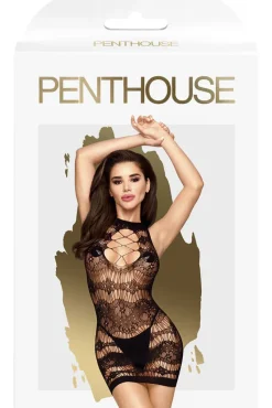 Penthouse Eye-Catcher Mesh Dress