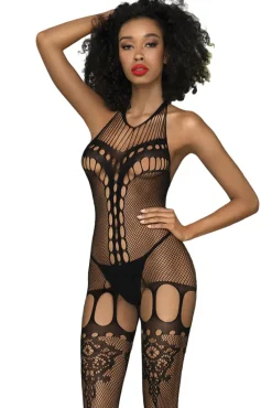 Penthouse Fancy Me Bodystocking Black (XL)