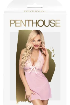 Penthouse Sweet and Spicy Chemise Pink