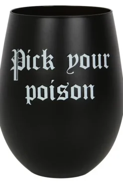 Something Different Pick Your Poison Stemless Wine Glass