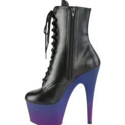 Pleaser ADORE 1020BP Black Blue Boots