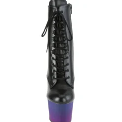 Pleaser ADORE 1020BP Black Blue Boots