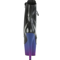 Pleaser ADORE 1020BP Black Blue Boots