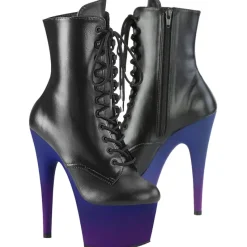 Pleaser ADORE 1020BP Black Blue Boots
