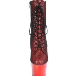 Pleaser ADORE 1020HFN Red Boots
