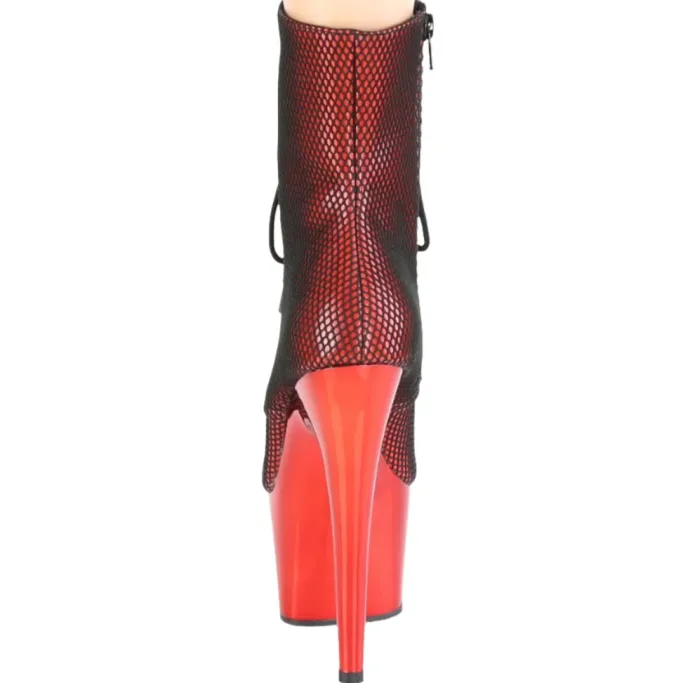 Pleaser ADORE 1020HFN Red Boots