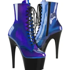 Pleaser ADORE 1020SHG Blue Purple Boots