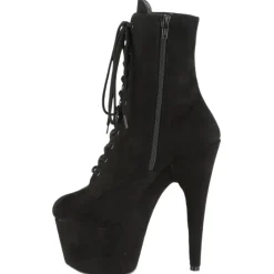 Pleaser ADORE-1020FS Boots Faux Suede Black