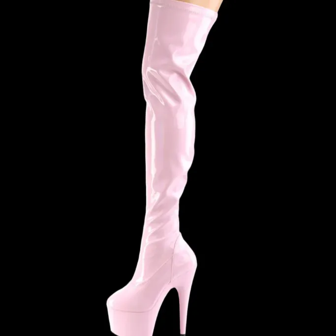 Pleaser ADORE-3000HWR Boots Pink