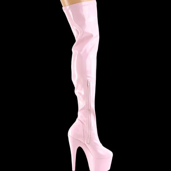 Pleaser ADORE-3000HWR Boots Pink