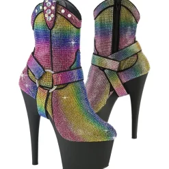 Pleaser ADORE-1029RS Rainbow Boots