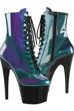 Pleaser ADORE-1020SHG Purple-Green / Black