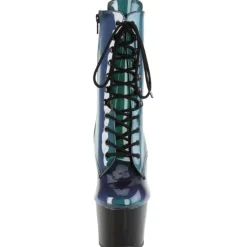 Pleaser ADORE-1020SHG Purple-Green / Black
