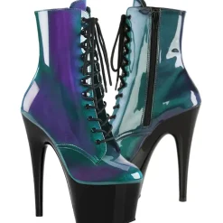 Pleaser ADORE-1020SHG Purple-Green / Black