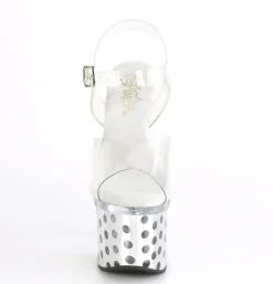 Pleaser DISCOLITE-708DOTS Shoes