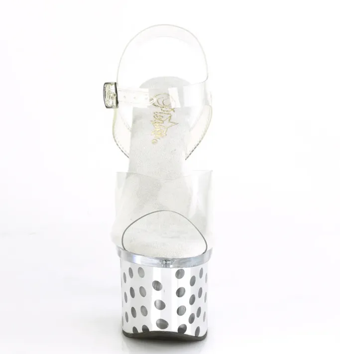 Pleaser DISCOLITE-708DOTS Shoes