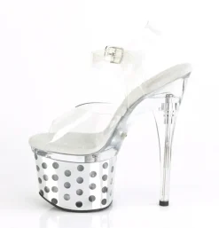 Pleaser DISCOLITE-708DOTS Shoes