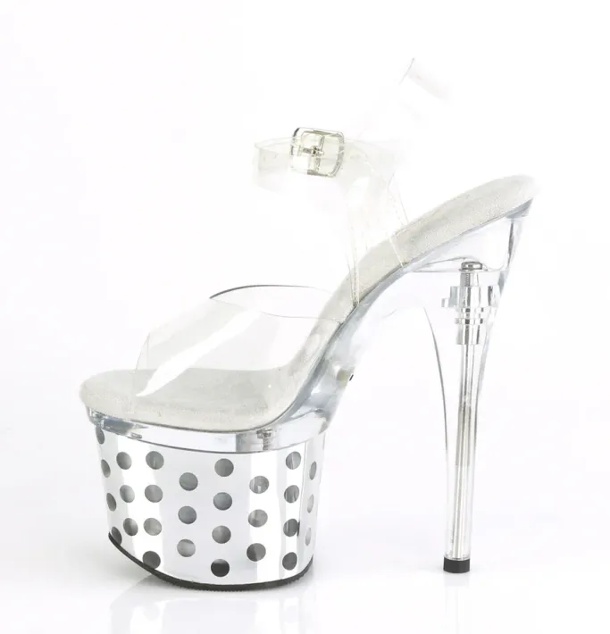 Pleaser DISCOLITE-708DOTS Shoes