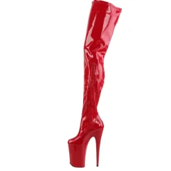 Pleaser INFINITY-4000 Boots Red
