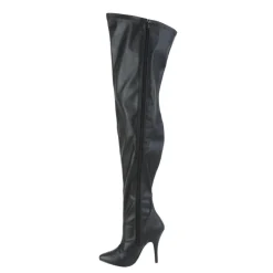 Pleaser Pink Label SEDUCE-3000WC Boots Matte WIDE CALF