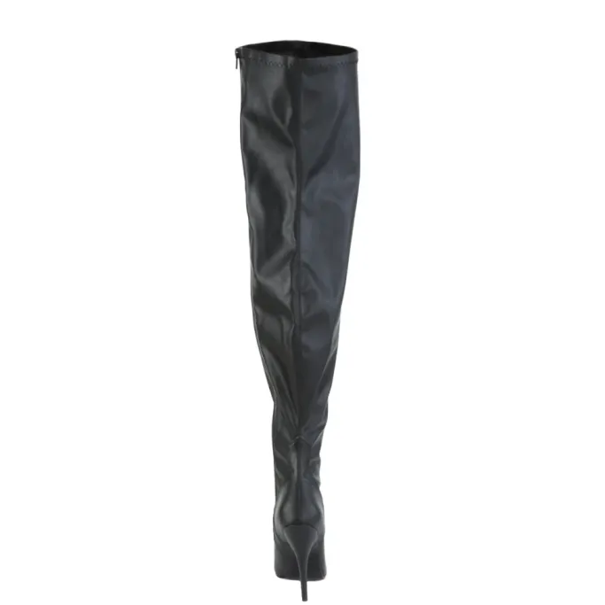 Pleaser Pink Label SEDUCE-3000WC Boots Matte WIDE CALF