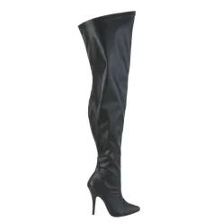 Pleaser Pink Label SEDUCE-3000WC Boots Matte WIDE CALF