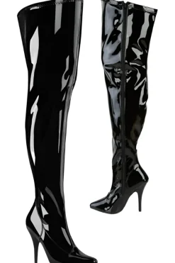 Pleaser Pink Label SEDUCE-3000WC Boots WIDE CALF