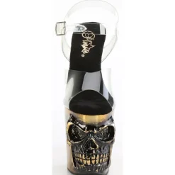 Pleaser Rapture 808-LT Brass Shoes